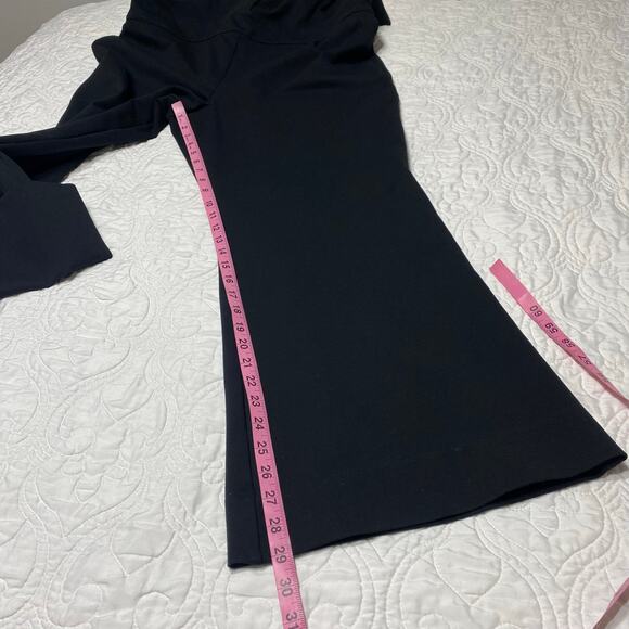 SPANX The Perfect Jumpsuit Womens 1X Petite Black Sleeveless Flare Shapewear - Picture 8 of 10